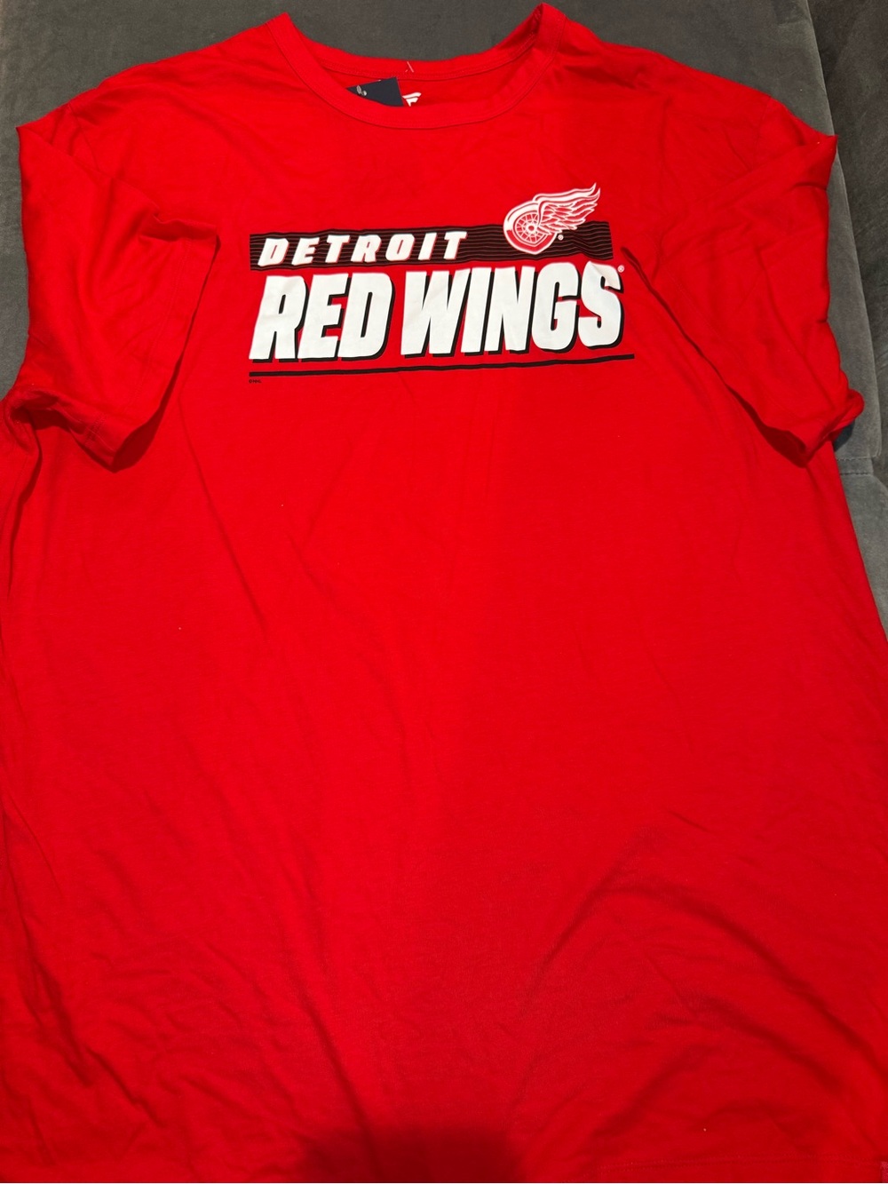 Fanatics Red Detroit Red Wings Graphic Tee